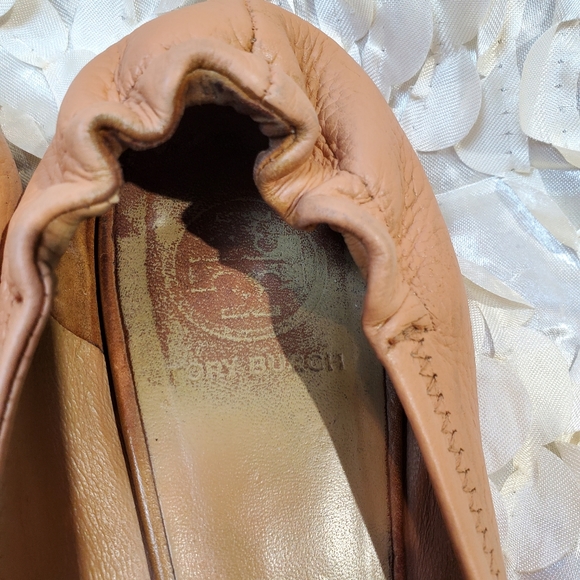 Tory burch brown leather flats - Picture 3 of 15